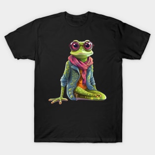 Funny Frog Fashion Lovers Gift T-Shirt